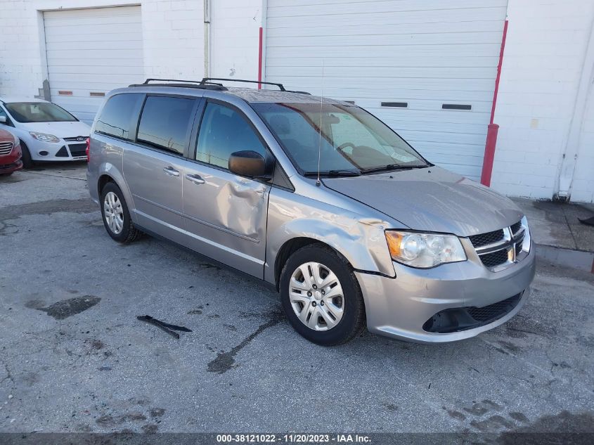 VIN 2C4RDGBG5GR319456 2016 Dodge Grand Caravan, Se/Sxt no.1