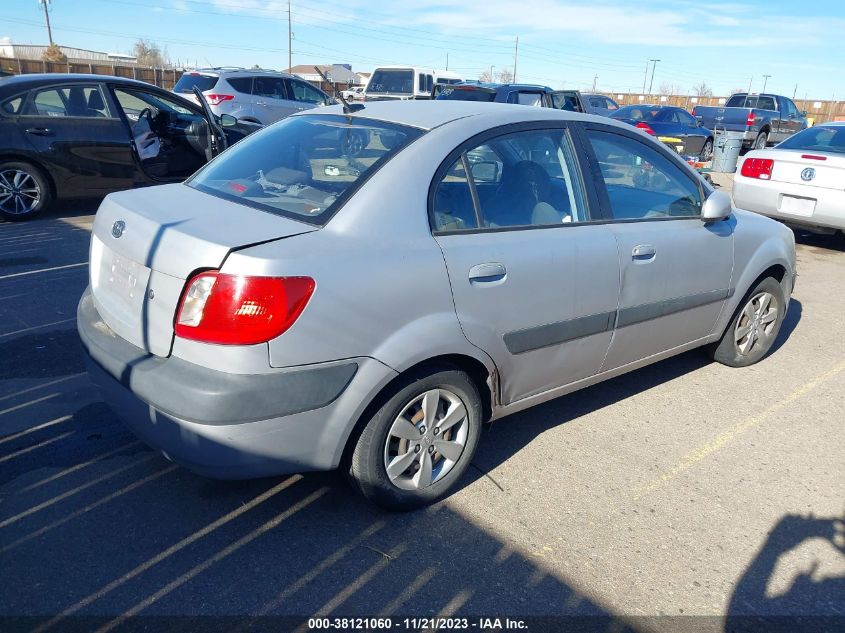 2009 Kia Rio Lx VIN: KNADE223596456783 Lot: 38121060