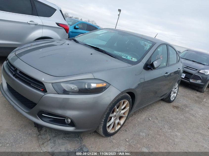 2013 Dodge Dart Sxt/Rallye VIN: 1C3CDFBA8DD320258 Lot: 38121236