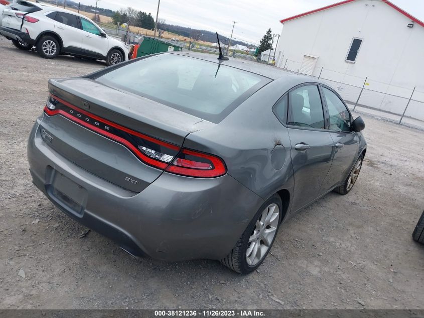 2013 Dodge Dart Sxt/Rallye VIN: 1C3CDFBA8DD320258 Lot: 38121236