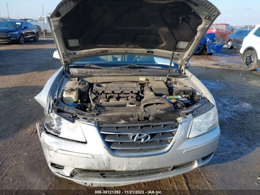 2010 Hyundai Sonata Gls VIN: 5NPET4AC7AH578792 Lot: 38121392