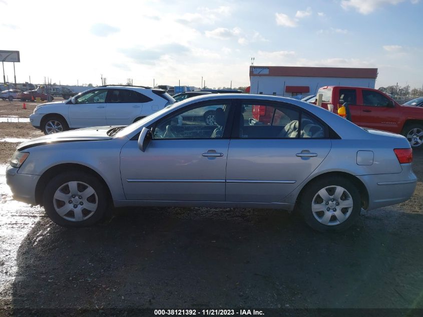 2010 Hyundai Sonata Gls VIN: 5NPET4AC7AH578792 Lot: 38121392