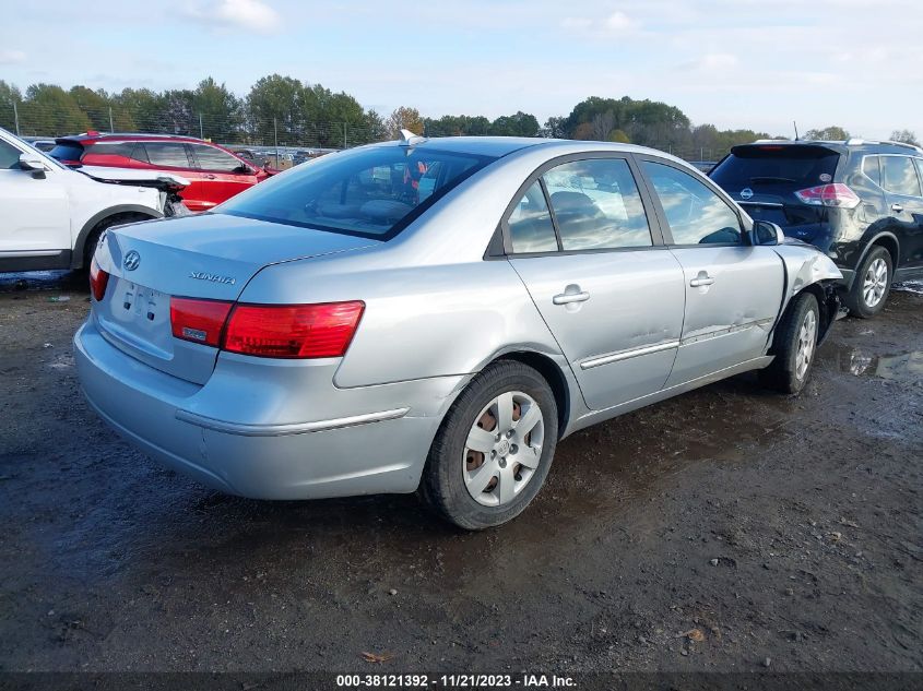 2010 Hyundai Sonata Gls VIN: 5NPET4AC7AH578792 Lot: 38121392