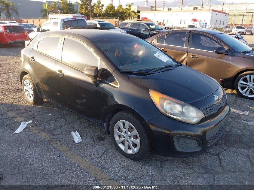 2013 Kia Rio Lx VIN: KNADM5A34D6241443 Lot: 38121598