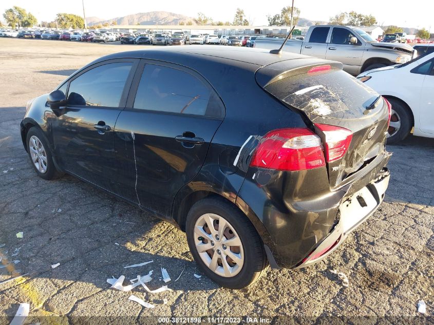 KNADM5A34D6241443 2013 Kia Rio Lx