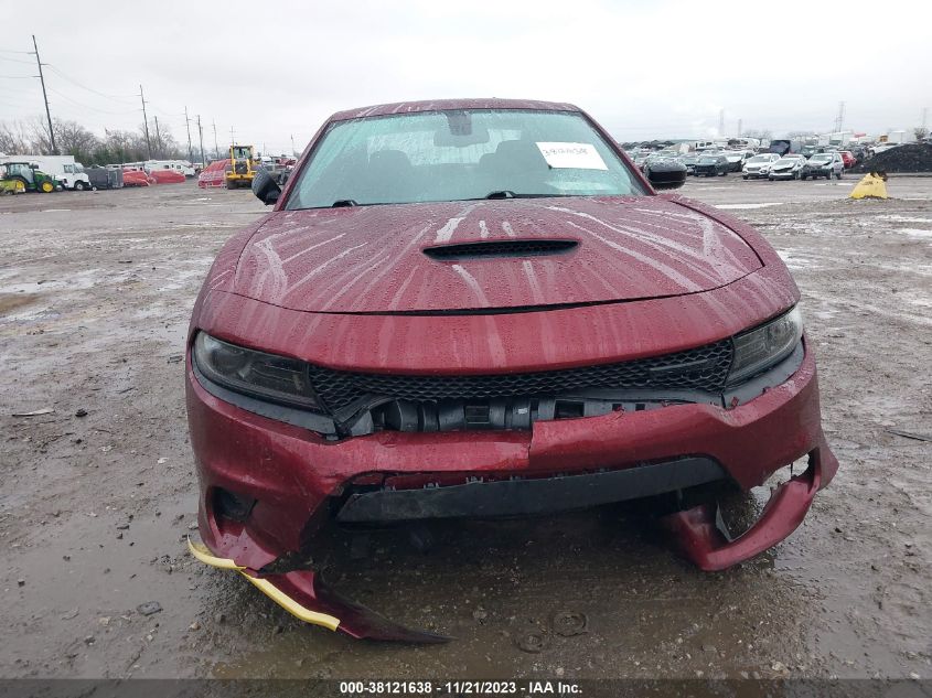2022 Dodge Charger Gt Rwd VIN: 2C3CDXHG3NH236127 Lot: 38121638