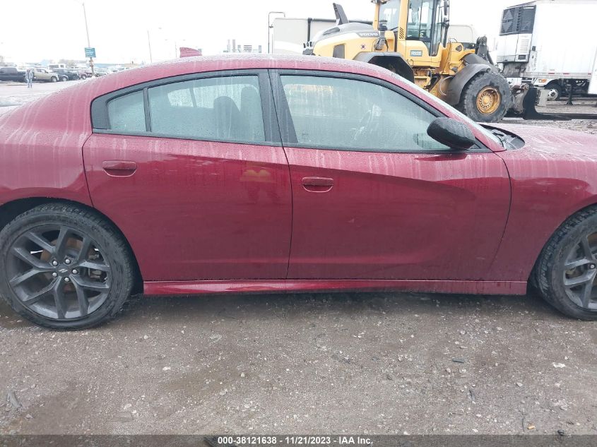 2022 Dodge Charger Gt Rwd VIN: 2C3CDXHG3NH236127 Lot: 38121638