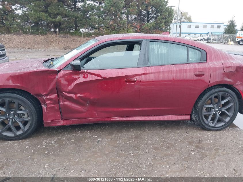 2022 Dodge Charger Gt Rwd VIN: 2C3CDXHG3NH236127 Lot: 38121638