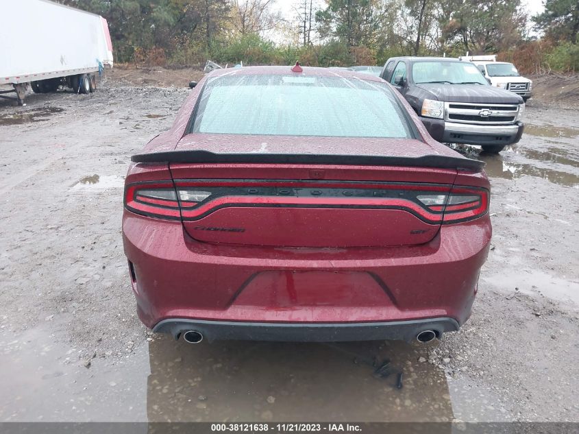 2022 Dodge Charger Gt Rwd VIN: 2C3CDXHG3NH236127 Lot: 38121638