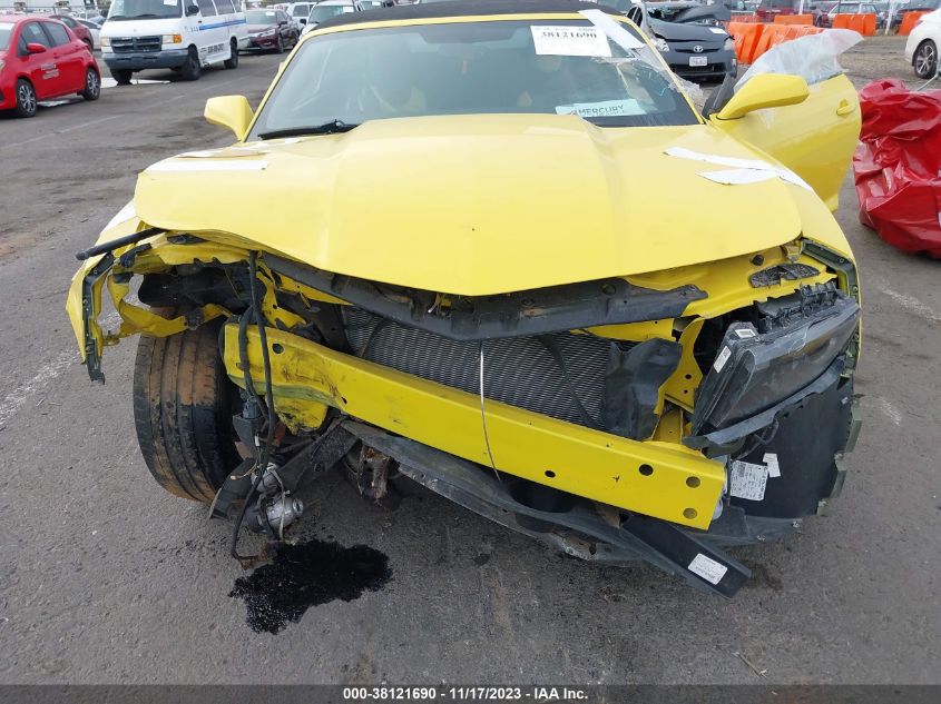 2G1FC3D32E9145389 2014 Chevrolet Camaro 2Lt