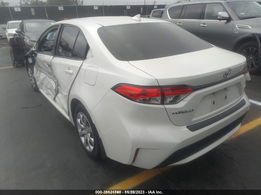 2020 Toyota Corolla Le VIN: JTDEPRAE8LJ089668 Lot: 38121740