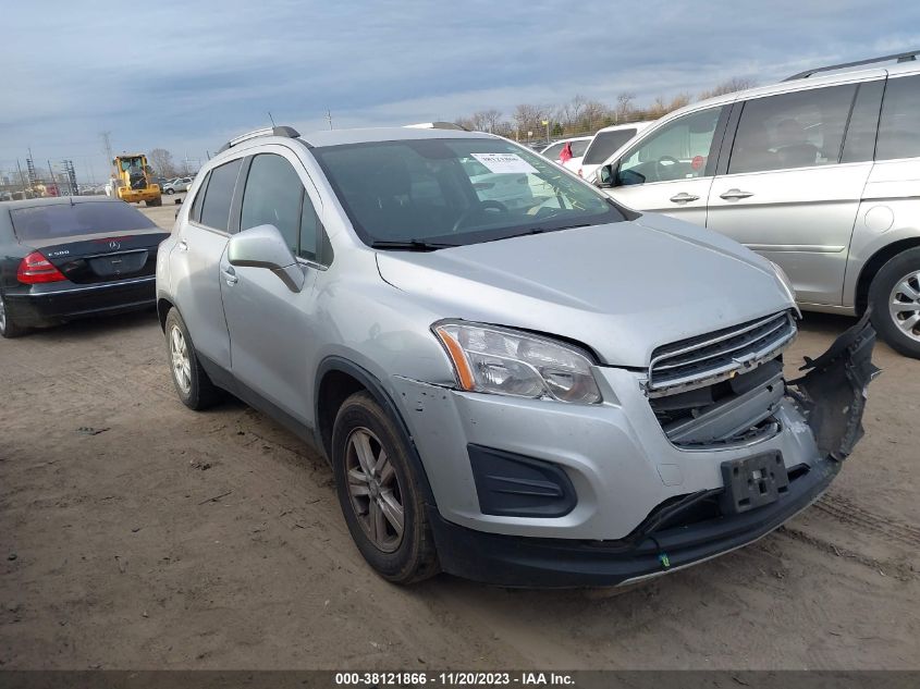 2016 Chevrolet Trax Lt VIN: KL7CJLSB0GB579500 Lot: 38121866