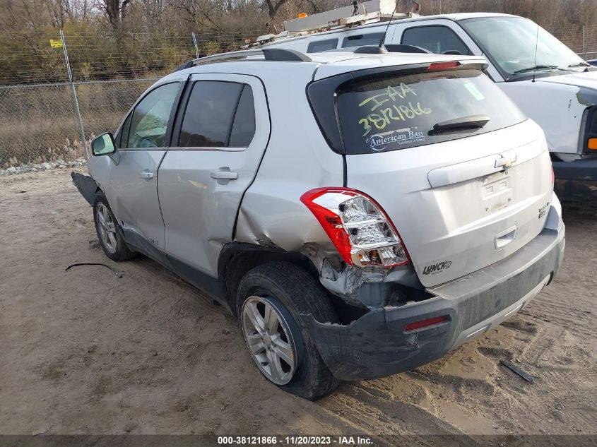 2016 Chevrolet Trax Lt VIN: KL7CJLSB0GB579500 Lot: 38121866