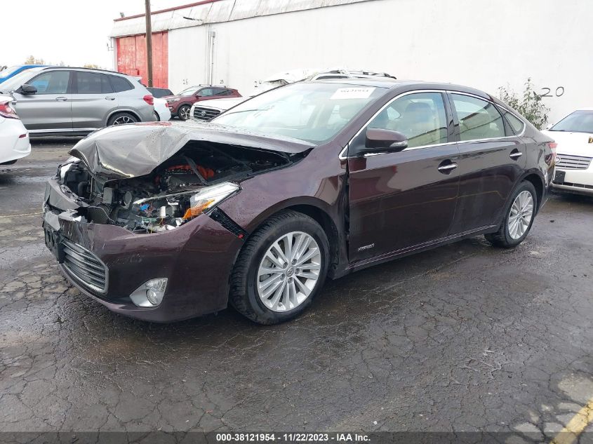 2014 Toyota Avalon Hybrid Limited VIN: 4T1BD1EB0EU028549 Lot: 38121954