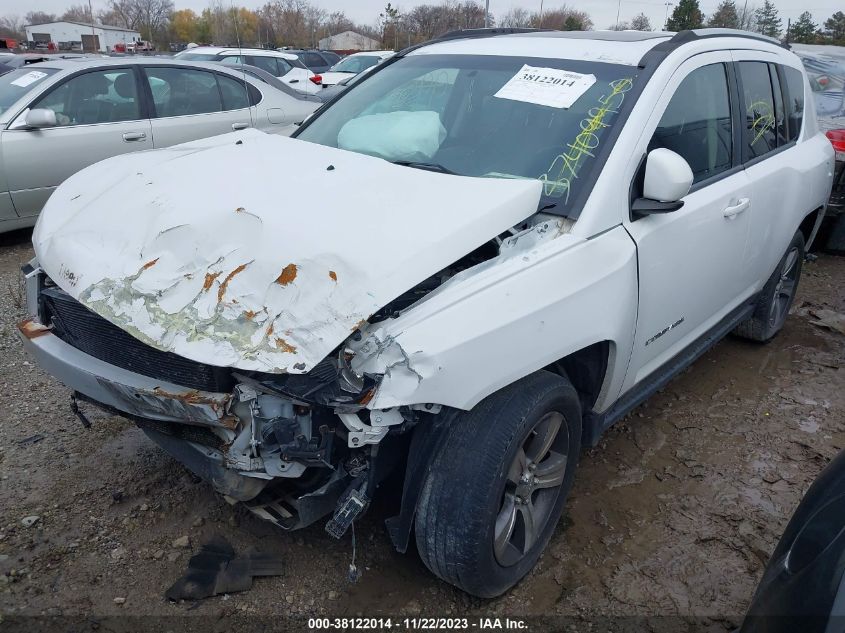 2017 Jeep Compass High Altitude Fwd VIN: 1C4NJCEB5HD189361 Lot: 38122014