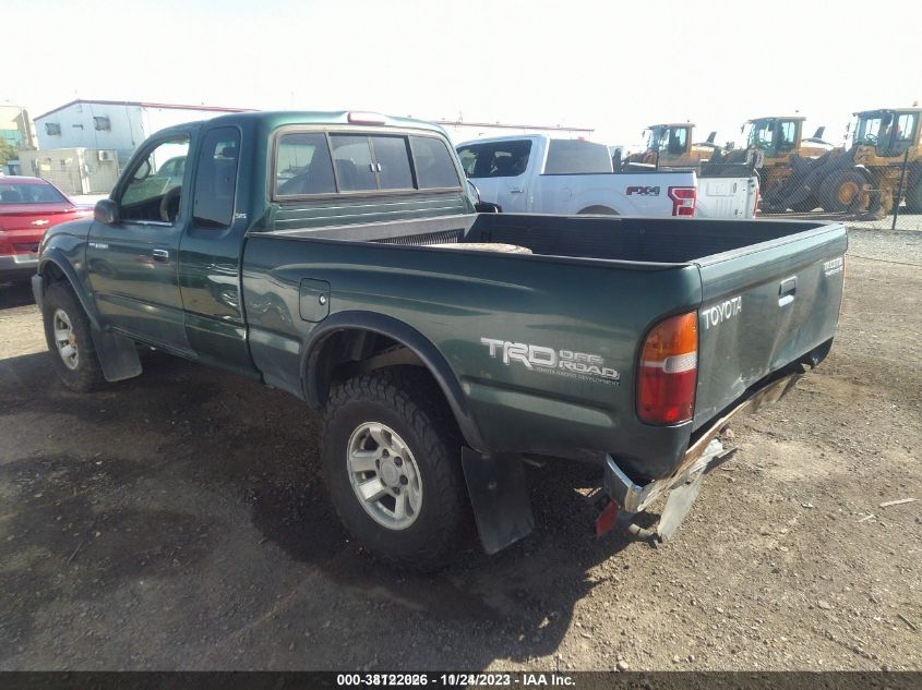 1999 Toyota Tacoma Prerunner V6 VIN: 4TASN92N6XZ539294 Lot: 38122026