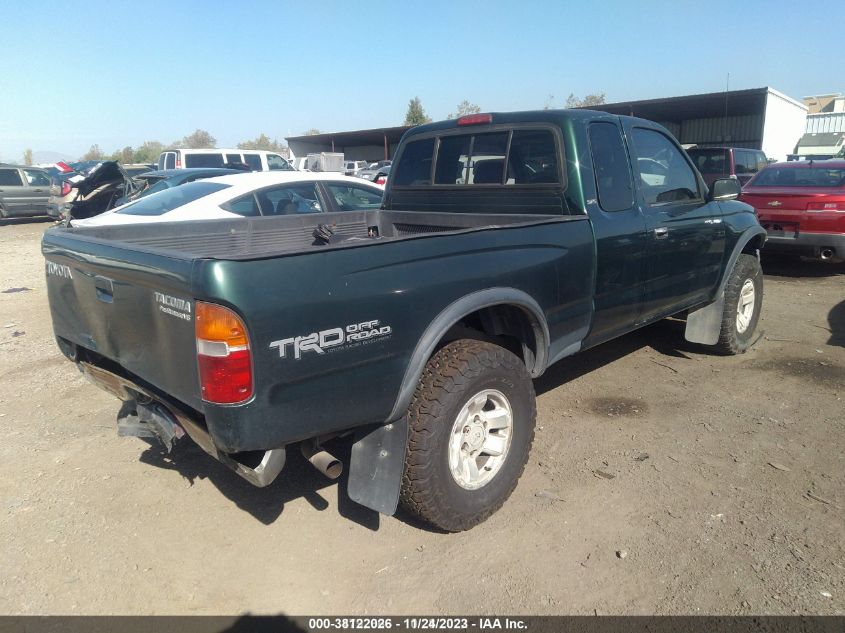 1999 Toyota Tacoma Prerunner V6 VIN: 4TASN92N6XZ539294 Lot: 38122026