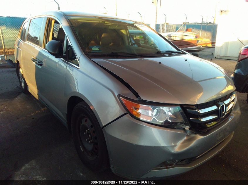 2017 Honda Odyssey Lx VIN: 1FM5K8AR6DGA13498 Lot: 38122123