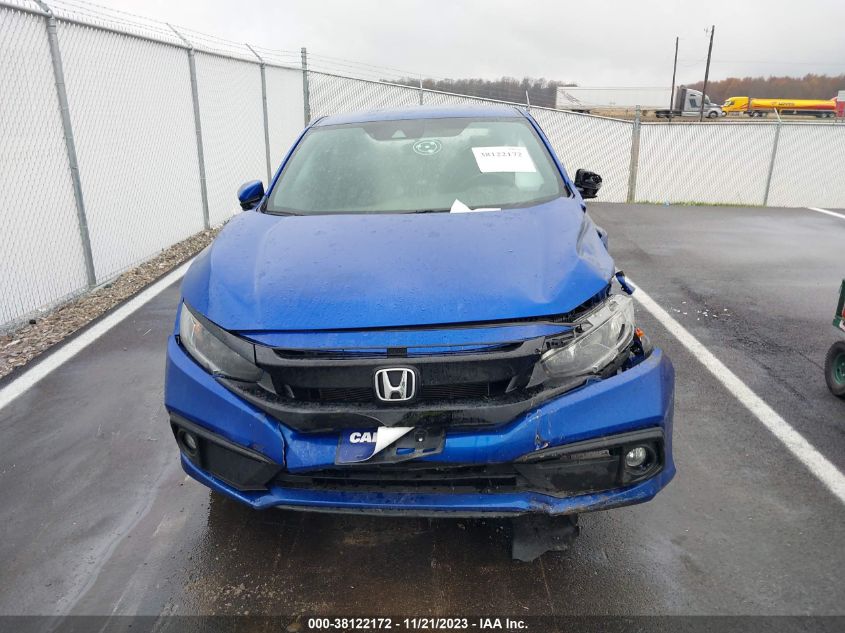 2020 Honda Civic Sport VIN: 2HGFC4B8XLH300464 Lot: 38122172