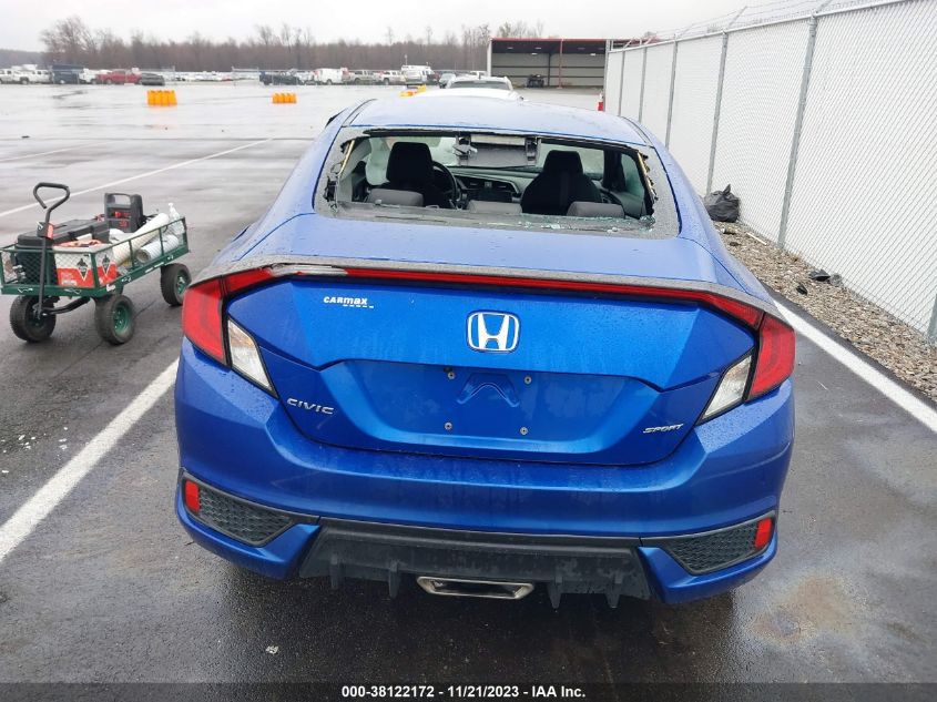 2020 Honda Civic Sport VIN: 2HGFC4B8XLH300464 Lot: 38122172