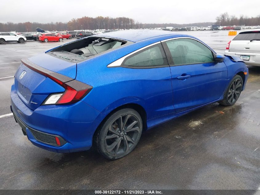 2020 Honda Civic Sport VIN: 2HGFC4B8XLH300464 Lot: 38122172