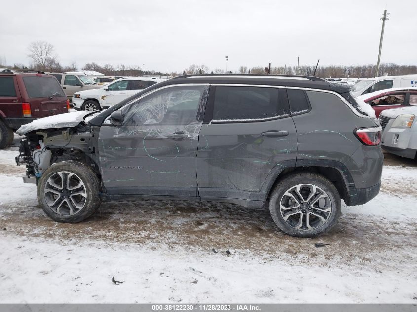 3C4NJDCB5NT102623 2022 Jeep Compass Limited 4X4