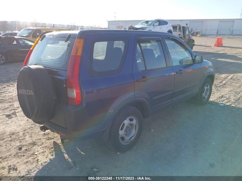 2004 Honda Cr-V Lx VIN: JHLRD78424C017093 Lot: 38122248