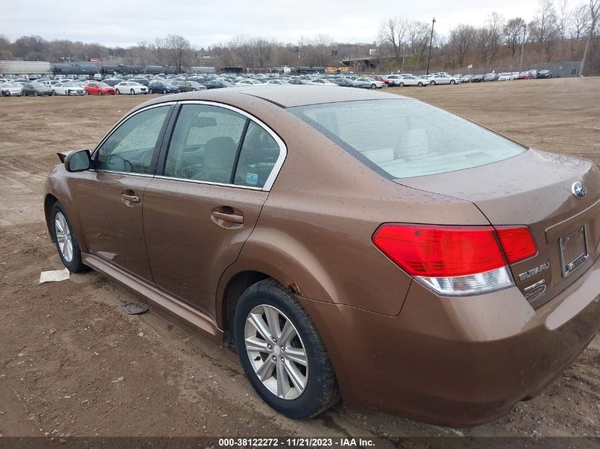 2012 Subaru Legacy 2.5I Premium VIN: 4S3BMBC66C3039266 Lot: 38122272