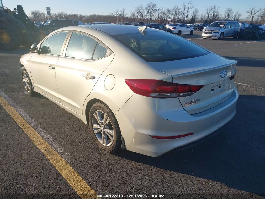 2017 Hyundai Elantra Se VIN: KMHD84LF4HU406557 Lot: 38122318