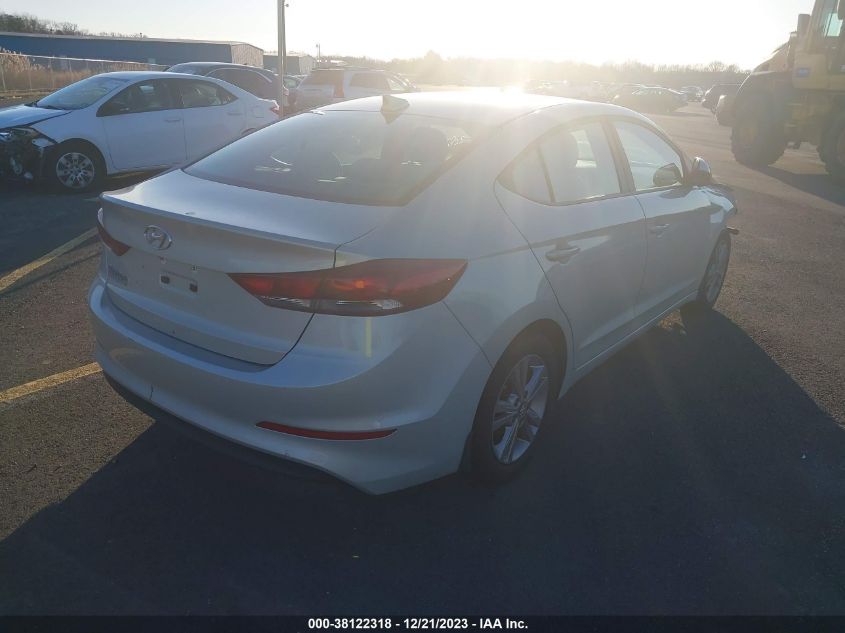 2017 Hyundai Elantra Se VIN: KMHD84LF4HU406557 Lot: 38122318