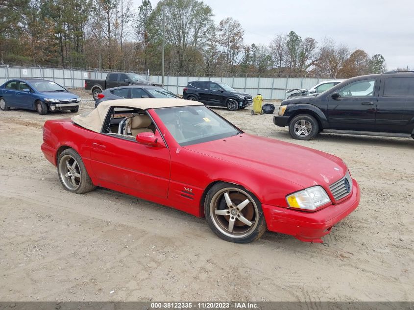 2000 Mercedes-Benz Sl 600 VIN: WDBFA76F8YF188849 Lot: 38122335