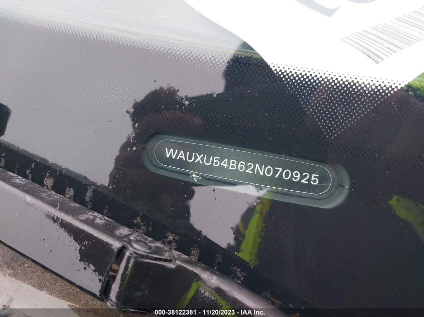 WAUXU54B62N070925 2002 Audi S6 Avant