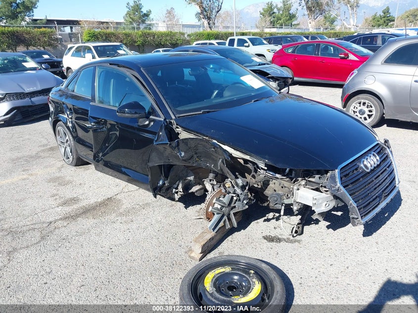 2018 Audi A3 2.0T Tech Premium/2.0T Premium VIN: 4YDT28727KT435674 Lot: 38122393