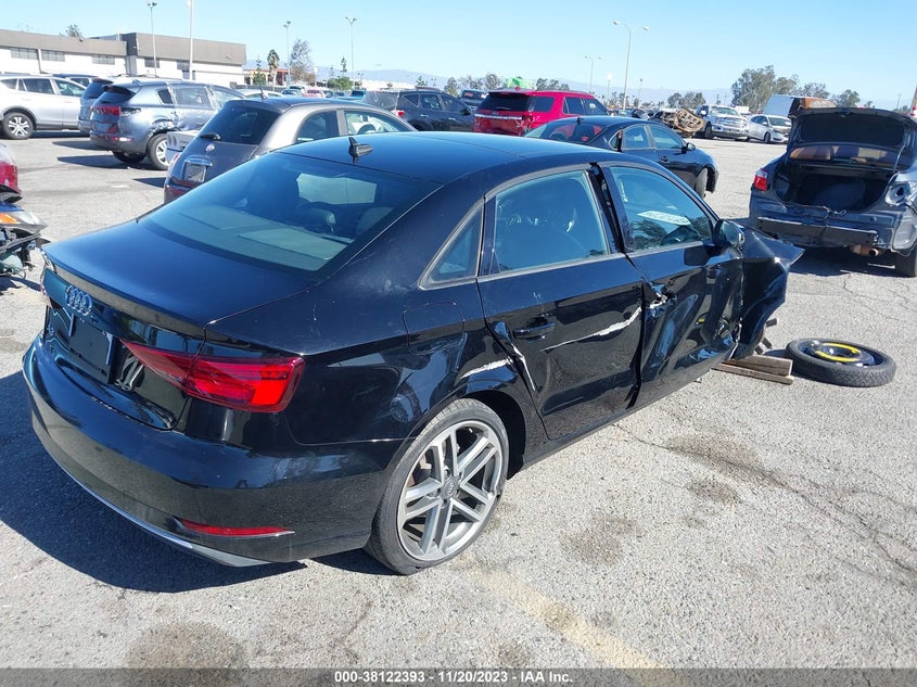 2018 Audi A3 2.0T Tech Premium/2.0T Premium VIN: 4YDT28727KT435674 Lot: 38122393