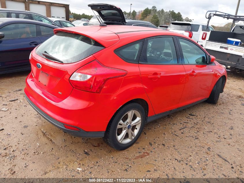 2012 Ford Focus Se VIN: 1FAHP3K28CL237312 Lot: 38122422