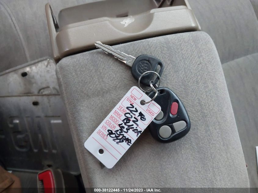 2002 Buick Lesabre VIN: 4109047 Lot: 38122445