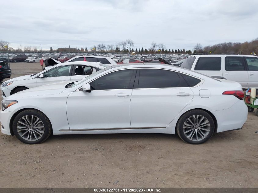 2015 Hyundai Genesis 3.8 VIN: KMHGN4JE9FU016969 Lot: 38122751