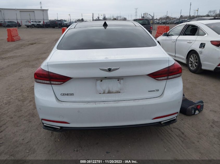 2015 Hyundai Genesis 3.8 VIN: KMHGN4JE9FU016969 Lot: 38122751