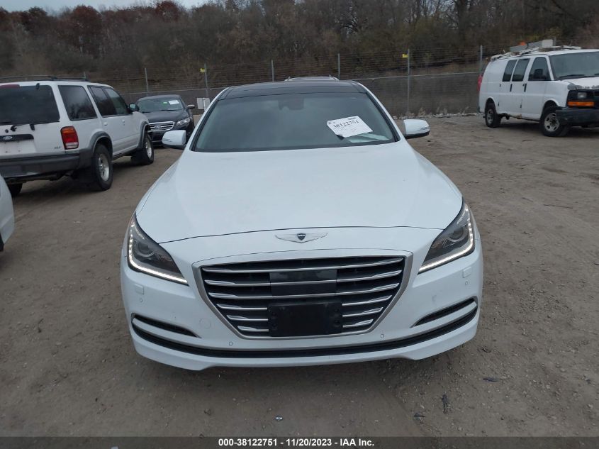 2015 Hyundai Genesis 3.8 VIN: KMHGN4JE9FU016969 Lot: 38122751