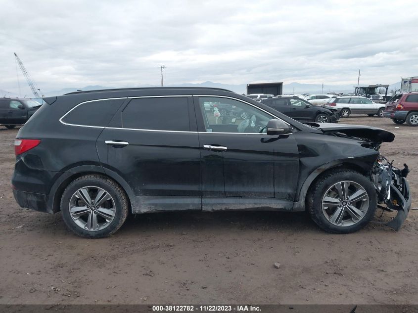 2013 Hyundai Santa Fe Limited VIN: KM8SRDHFXDU017400 Lot: 38122782