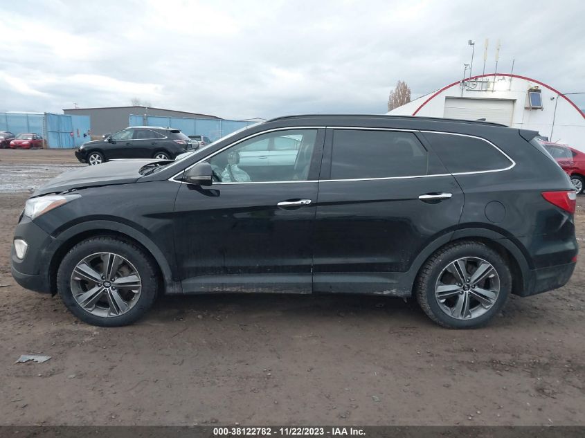 2013 Hyundai Santa Fe Limited VIN: KM8SRDHFXDU017400 Lot: 38122782