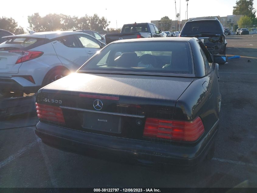 1996 Mercedes-Benz Sl 500 VIN: WDBFA67FXTF126337 Lot: 38122797