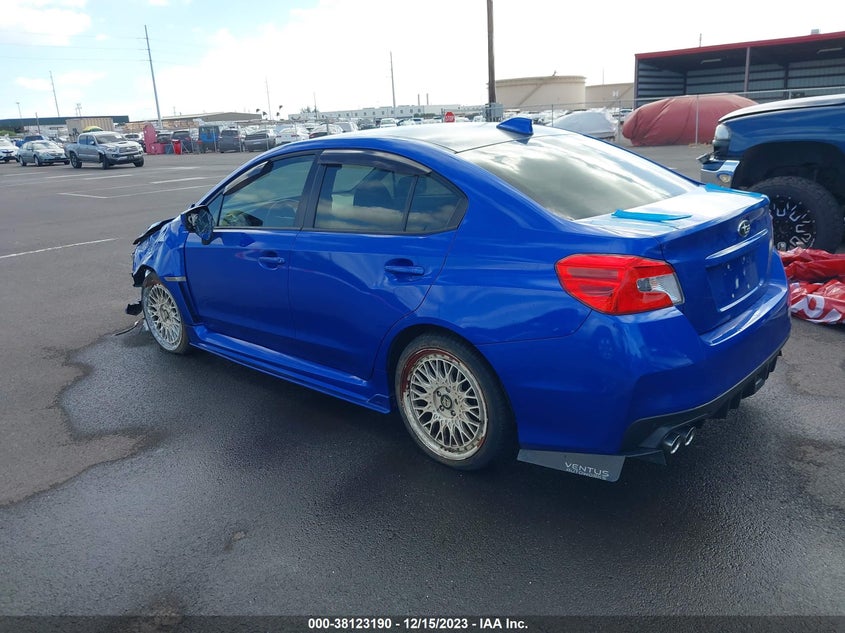 2019 Subaru Wrx VIN: JF1VA1A63K9811243 Lot: 38123190