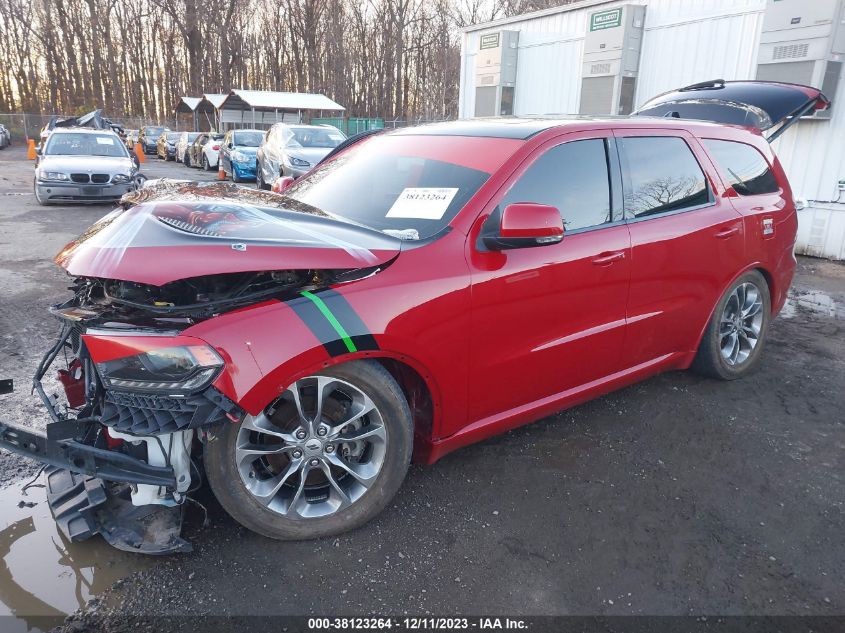 2018 Dodge Durango R/T Awd VIN: 5TFCY5F17JX022749 Lot: 38123264