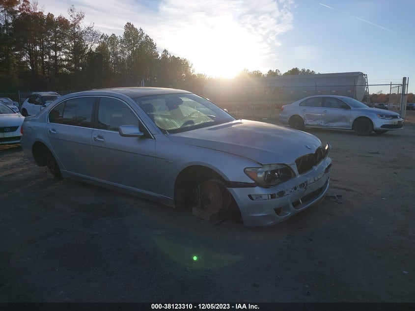 2006 BMW 7 Series 750Li VIN: WBAHN83536DT29090 Lot: 38123310
