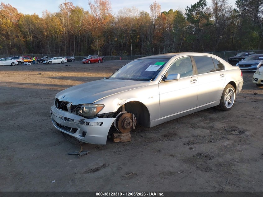 2006 BMW 7 Series 750Li VIN: WBAHN83536DT29090 Lot: 38123310
