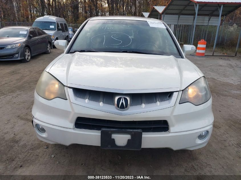 2008 Acura Rdx VIN: 5J8TB18278A015217 Lot: 38123533