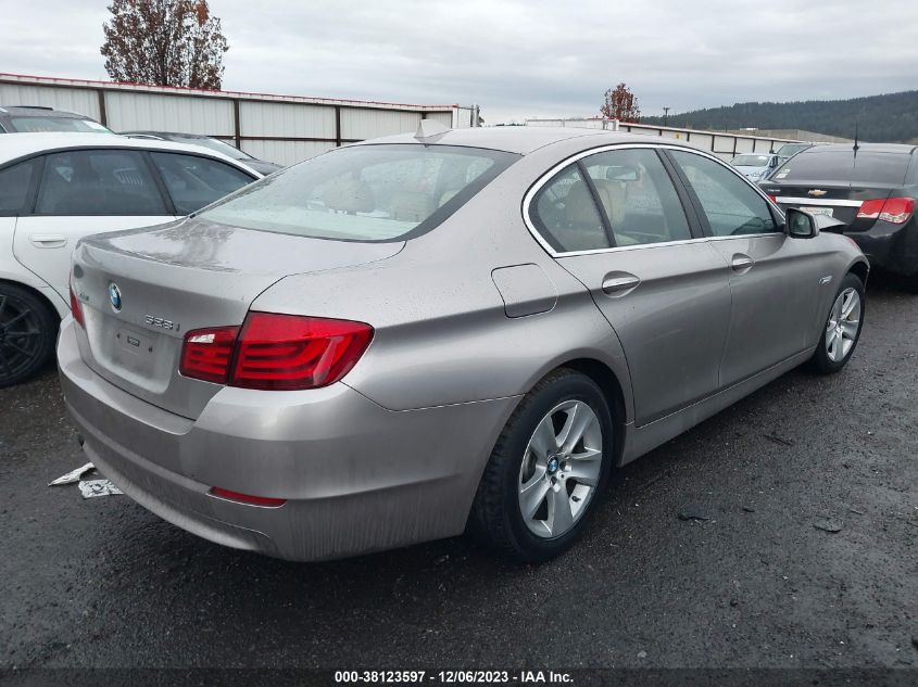 2013 BMW 5 Series 528I xDrive VIN: WBAXH5C59DD110777 Lot: 38123597