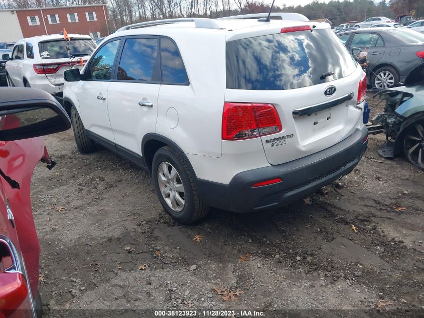 2011 Kia Sorento Lx VIN: 5XYKT3A10BG003129 Lot: 38123923