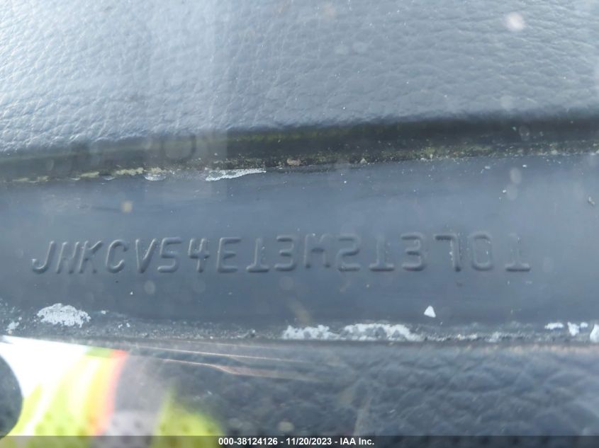 2003 Infiniti G35 Leather VIN: JNKCV54E13M213701 Lot: 38124126